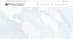 Desktop Screenshot of partnersindevelopment.net